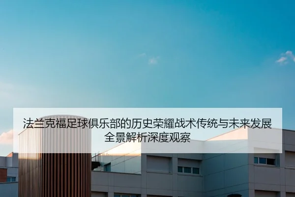 法兰克福足球俱乐部的历史荣耀战术传统与未来发展全景解析深度观察